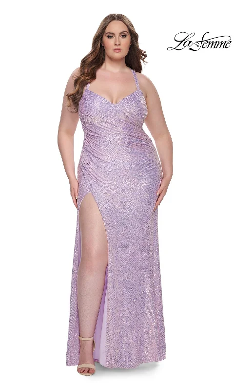 women's fair-trade dressesLa Femme Long Prom Dress 31162