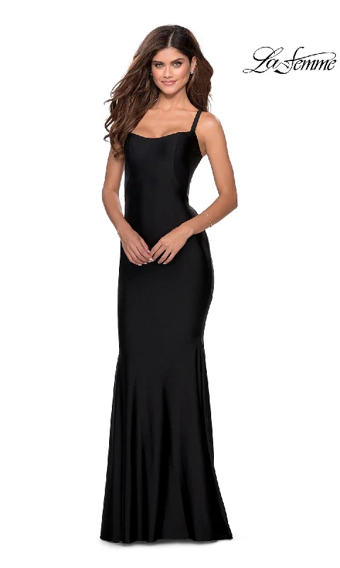 Sheath DressLa Femme Simple Long Prom Dress 28568