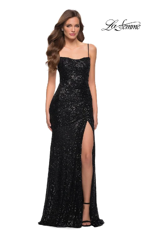 women's bespoke dressesLa Femme Long Prom Dress 29741