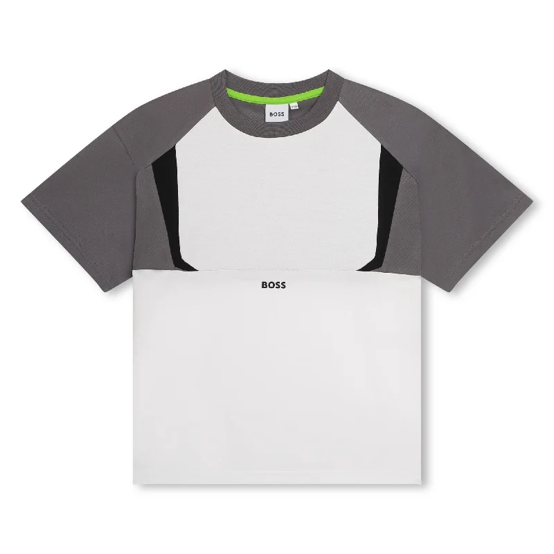 Men's Sweaters for Everyday WearWhite Logo T-Shirt