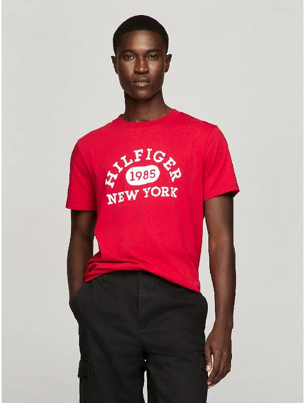 Men's Sweaters with ZippersTommy Hilfiger Men's Varsity Monotype Logo T-Shirt