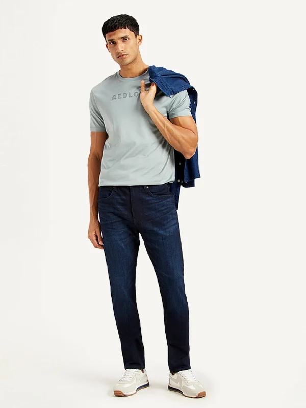 Modern Ripped and Distressed Men's JeansMen's 512 Slim Tapered Fit Navy Jeans