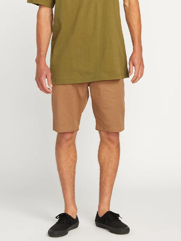 Men's Pants with Flat-Front DesignsFrickin Modern Stretch Chino Shorts - Tobacco