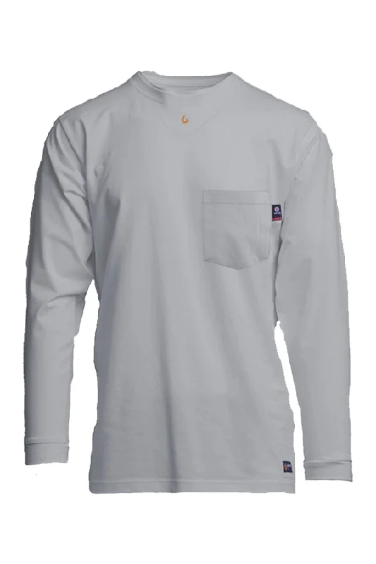 Men's Sweaters with Patch PocketsFR Pocket T-Shirt | 6oz. 93/7 Knit | Gray