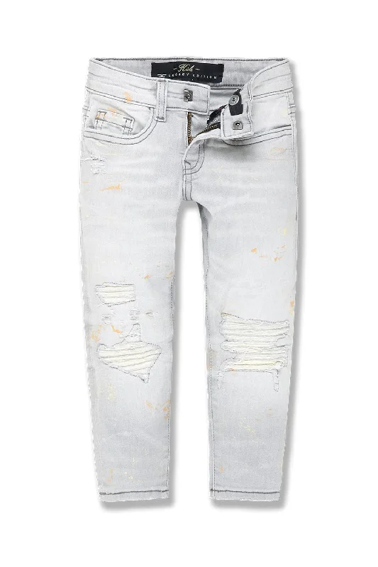 Zip-Fly Men's JeansKids El Jefe Denim (Pastel Yellow)