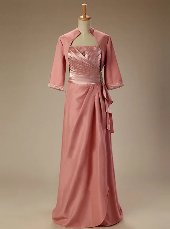 women's unique dressesA Line Floor Length With Jacket Plus Size Mother Of The Bride Dresses women's unique dressesA Line Floor Length With Jacket Plus Size Mother Of The Bride Dresses