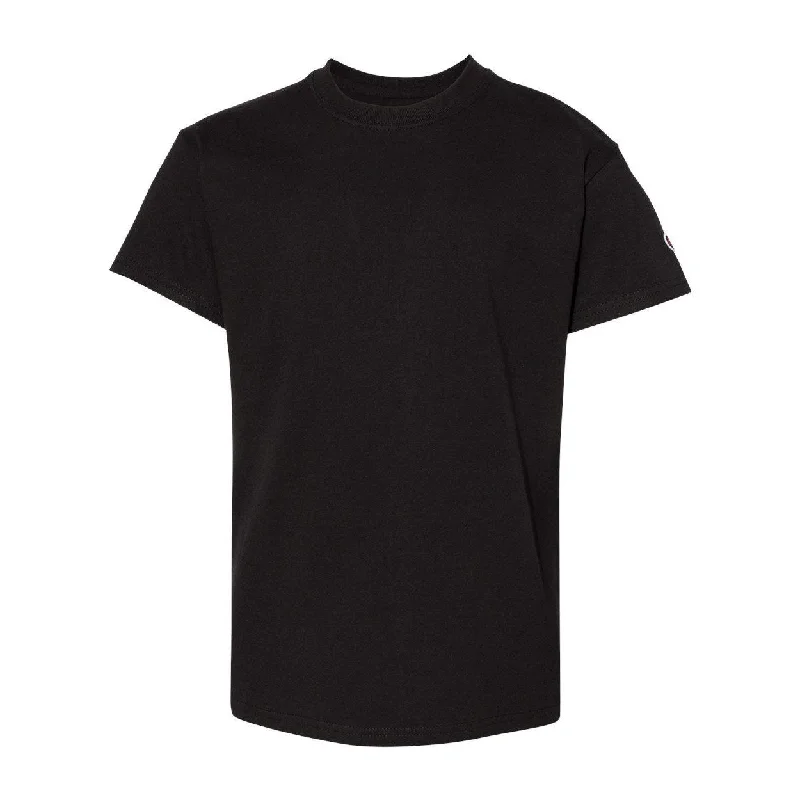 Men's Sweaters with Elastic CuffsChampion Youth Tagless T-Shirt