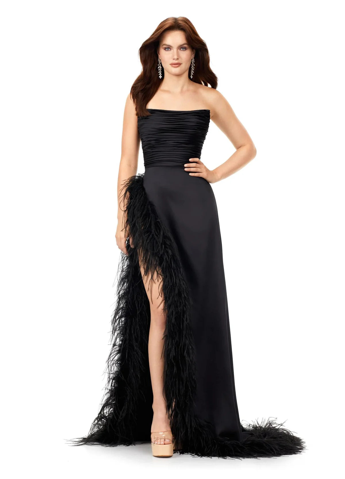 women's lace-up dressesCarina Gown
