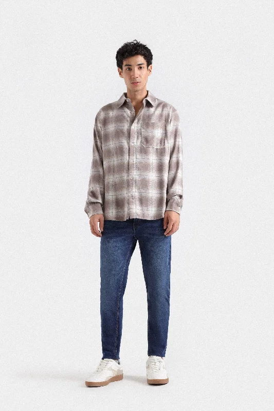 Men's Performance Fabric Shirts for All-Day ComfortCheckered Shirt