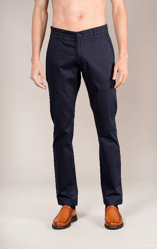 Men's Skinny Jeans for a Trendy LookMen's Military Navy Non-Pleated Casual Trouser
