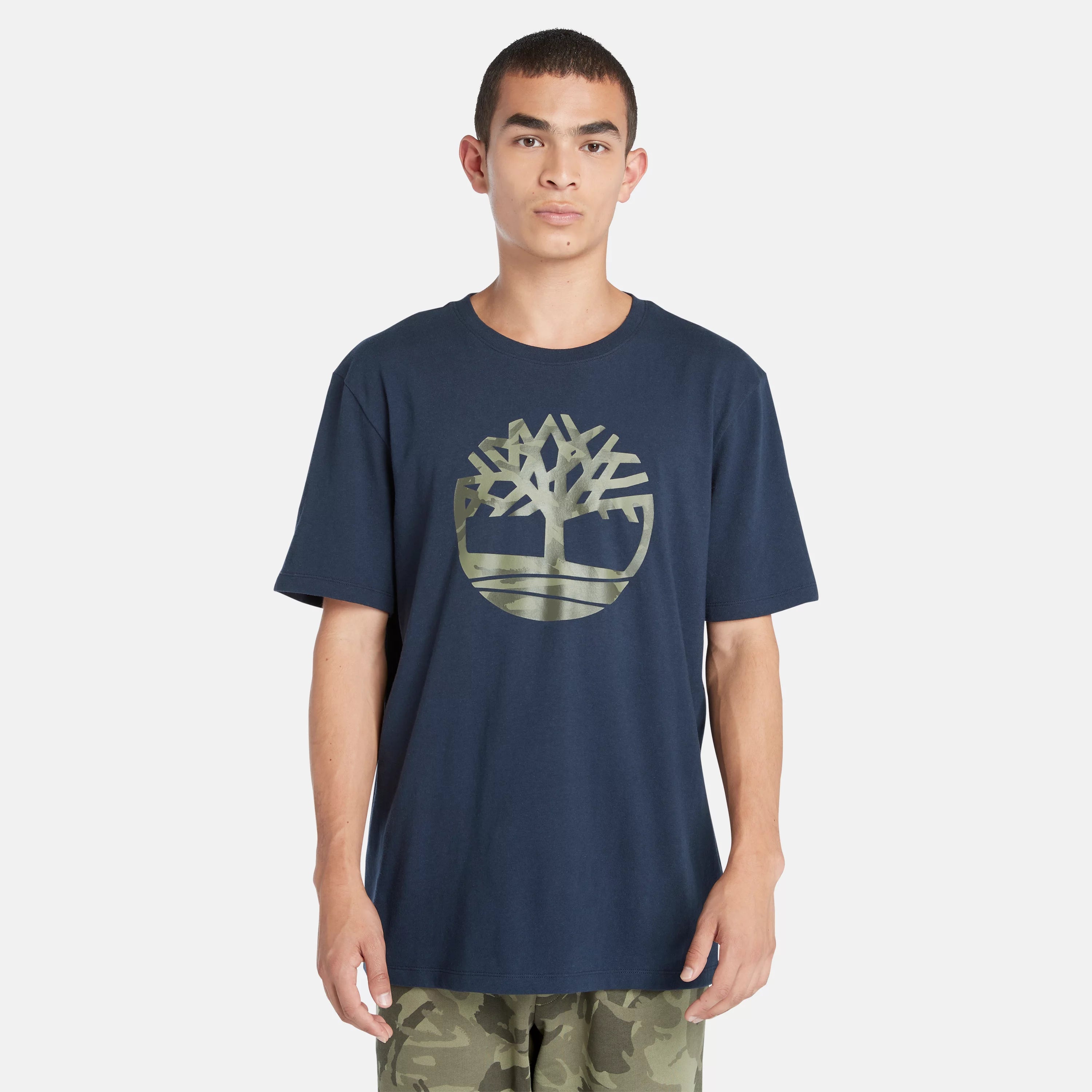 Chic Men's Cashmere SweatersMen's Northwood US Tree Camo Logo Short Sleeve T-Shirt