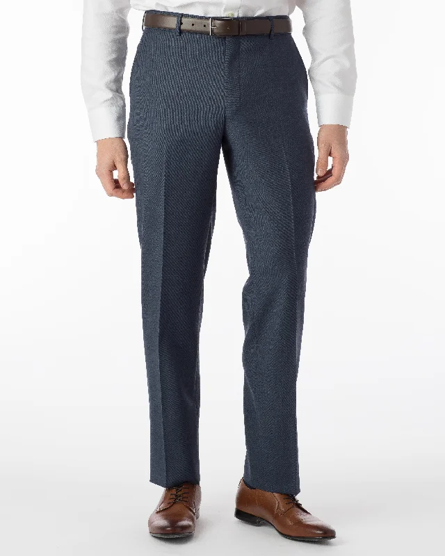 Men's Low-Waisted Pants for a Casual VibeBallin Pants - Soho Super 120's Sharkskin - New Navy