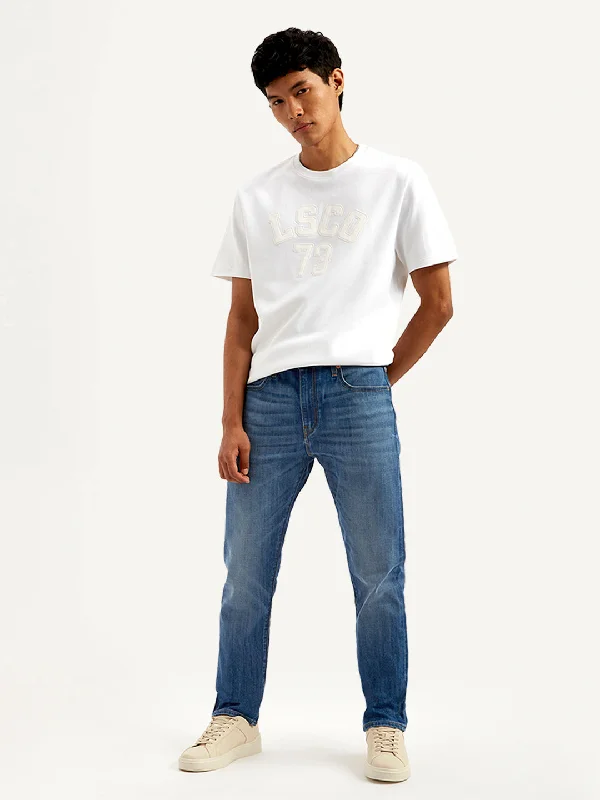 Authentic Raw Denim Men's JeansMen's 512 Slim Tapered Fit Blue Jeans