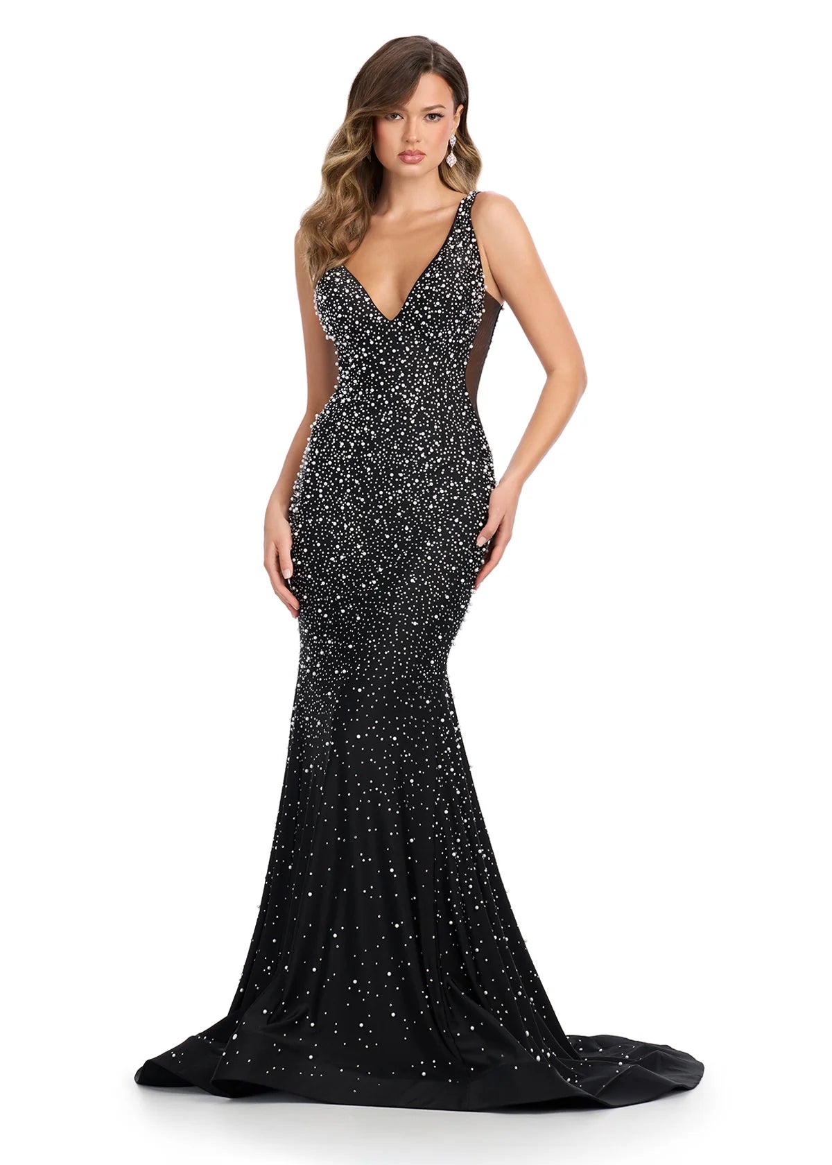 Sweetheart Neckline DressMisha Gown