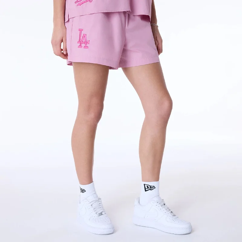 Men's Pants with UV ProtectionLA Dodgers Womens MLB Dark Pink Shorts