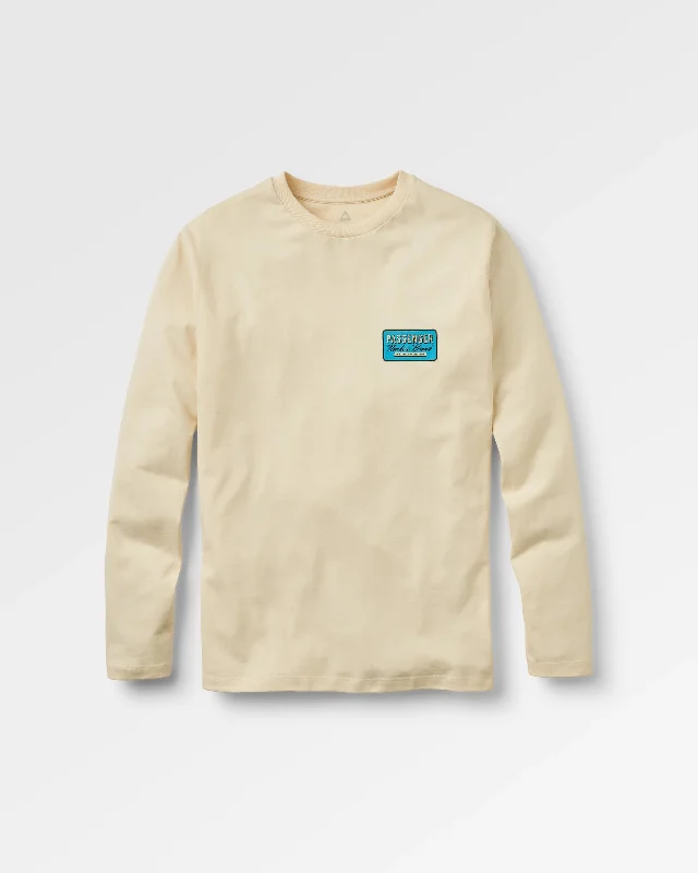 Men's Sweaters with Fair Isle PatternsBeechey Recycled Cotton LS T-Shirt - Birch