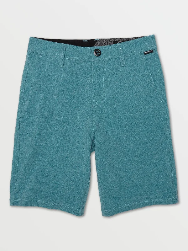 Men's Velcro-Closure Pants for ConvenienceBig Boys Frickin Surf N' Turf Static Short - Britt Blue