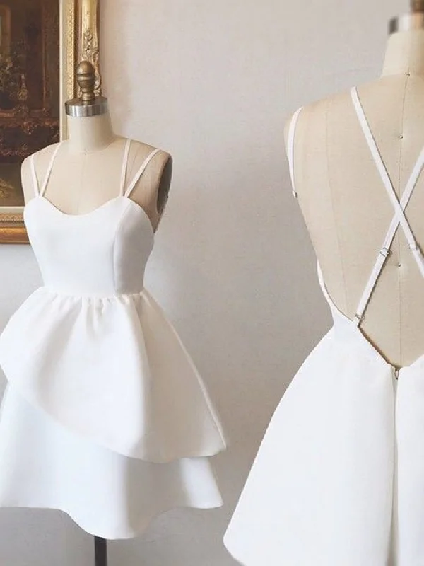 women's silk dressesBackless White Homecoming Dresses, White Formal Evening Dresses cg22415 women's silk dressesBackless White Homecoming Dresses, White Formal Evening Dresses cg22415