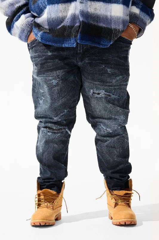 Men's Tapered JeansBig Men's Ross Meadowlands Denim