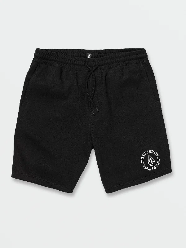Men's Formal Trousers for BusinessTrue To This Fleece Shorts - Black