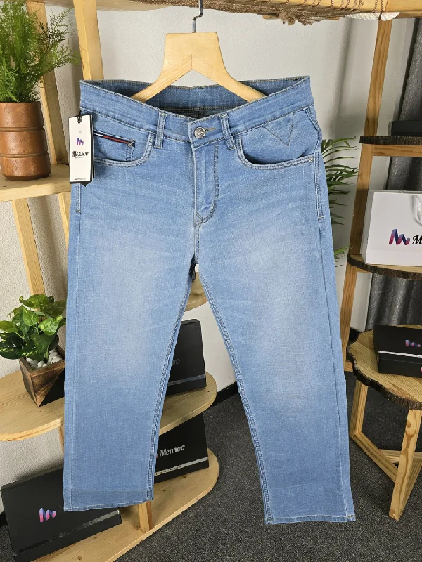 Flexible Men's JeansComfort Denim Jeans Sky