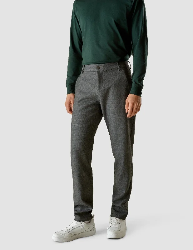 Men's Pants with SuspendersHeavy Edition Pants Regular Dark Grey Melange
