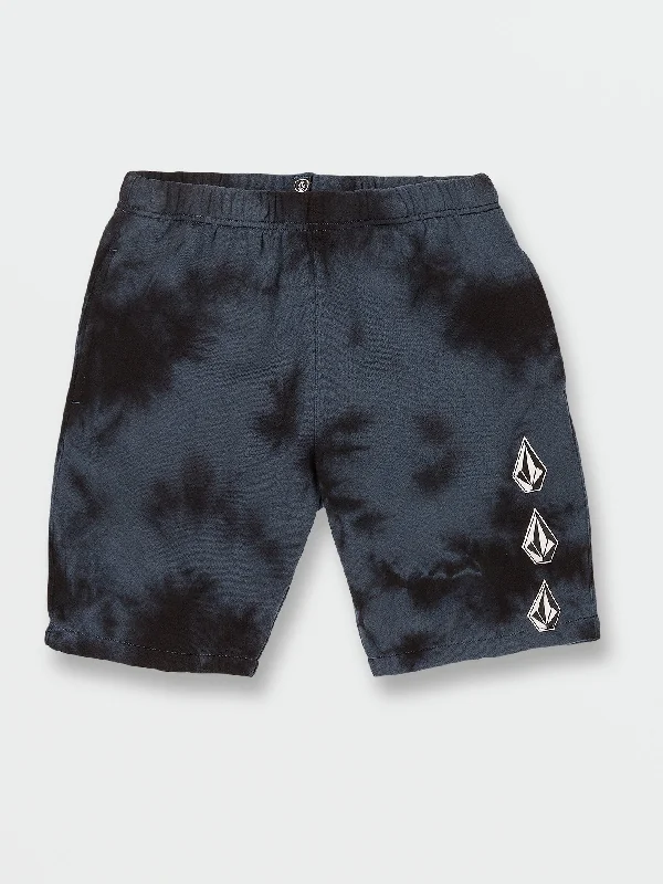 Men's Pants with Wrinkle-Resistant FabricBig Boys Iconic Stone Plus Fleece Shorts - Marina Blue Men's Pants with Wrinkle-Resistant FabricBig Boys Iconic Stone Plus Fleece Shorts - Marina Blue
