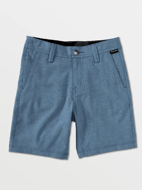 Men's Pants with Faux Leather PatchesLittle Boys Frickin Surf N' Turf Static Shorts - Smokey Blue Men's Pants with Faux Leather PatchesLittle Boys Frickin Surf N' Turf Static Shorts - Smokey Blue