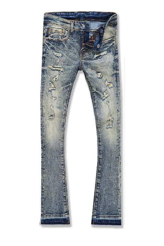 Stylish Men's JeansKids Stacked Rockport Denim (Desert Storm)