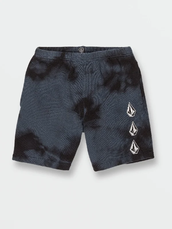 Men's Pants with Elastic CuffsLittle Boys Iconic Stone Plus Fleece Shorts - Marina Blue Men's Pants with Elastic CuffsLittle Boys Iconic Stone Plus Fleece Shorts - Marina Blue