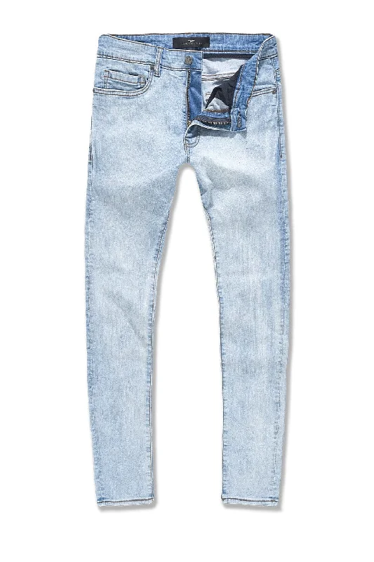 Affordable Men's JeansBig Men's Crenshaw Denim (Ice Blue)