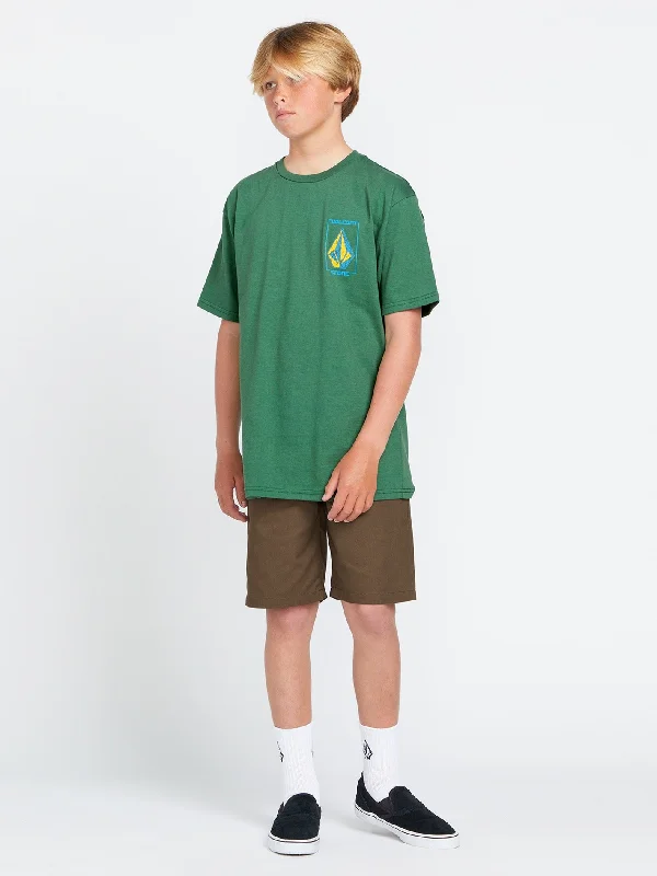 Men's Button-Fly Pants for a Traditional TouchBig Boys Loose Truck Shorts - Dark Earth Men's Button-Fly Pants for a Traditional TouchBig Boys Loose Truck Shorts - Dark Earth