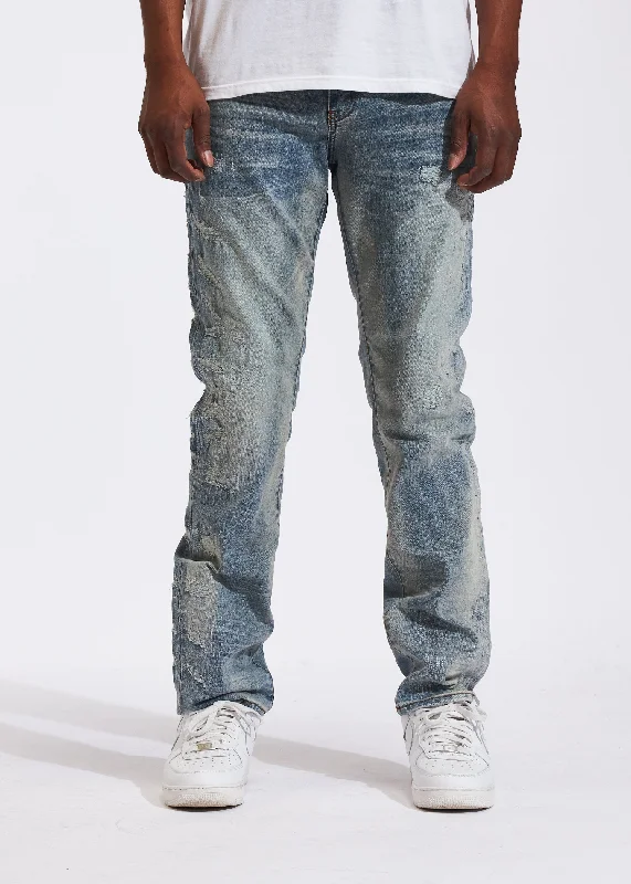 Oversized Men's JeansPacific Straight Denim (Dark Stone)