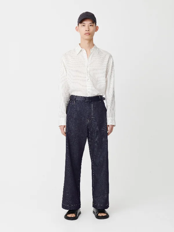 Men's Tapered JeansPyad Denim Pant in Raw Indigo