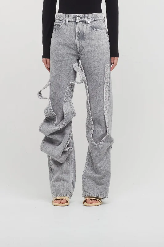 Men's Straight-Leg Jeans for a Classic FitY/Project Snap Off Chap Jeans