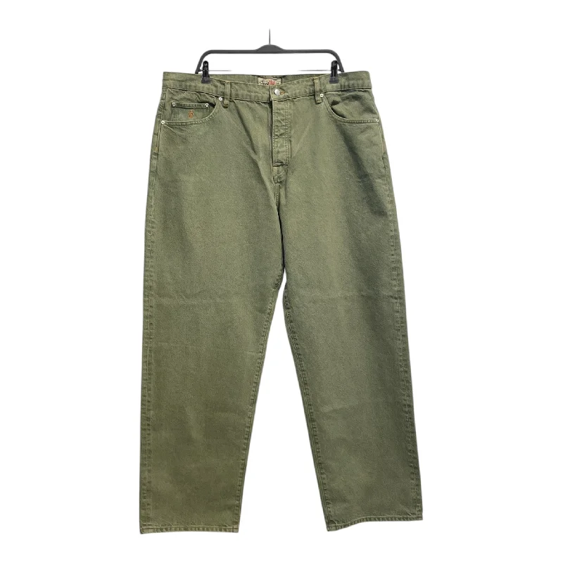 Men's Skinny JeansSTUSSY/Straight Pants/38/Denim/GRN/BIG OL' JEANS