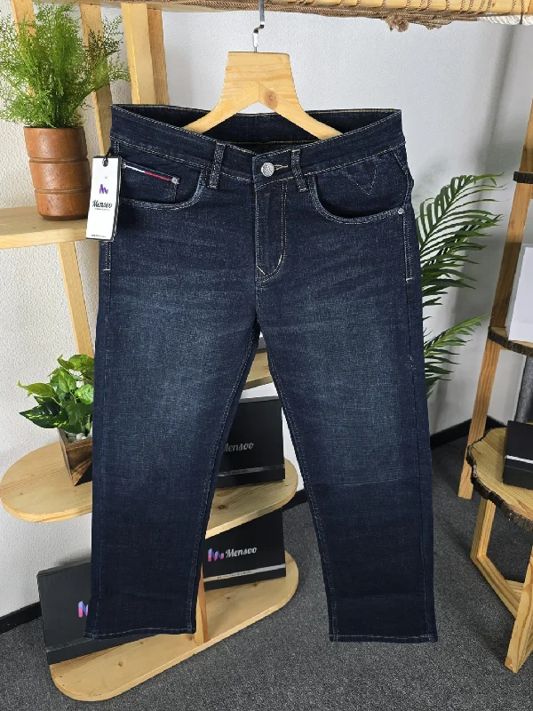 Men's Jeans for a Dressy OccasionComfort Denim Jeans Dark Blue