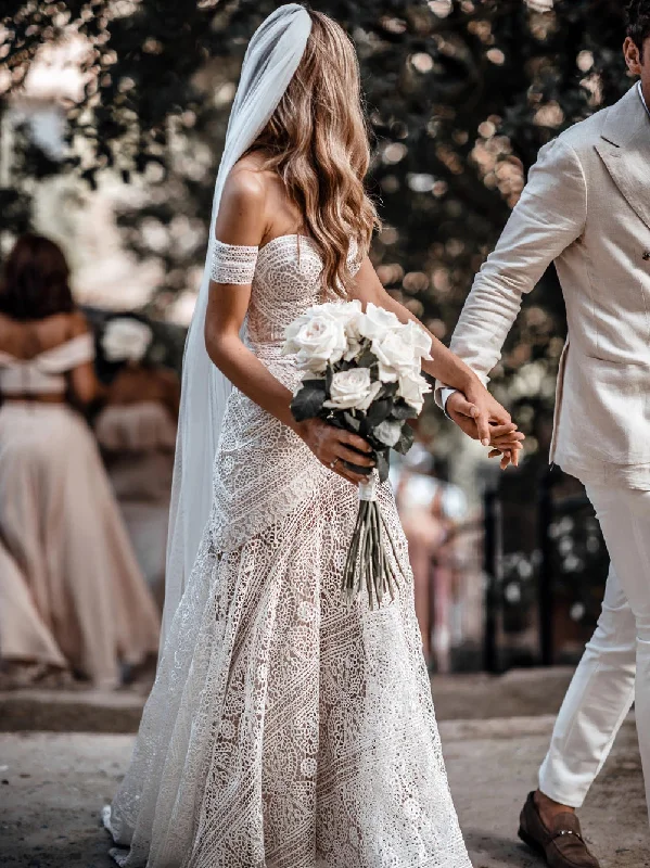 Plus-Size DressIvory Lace Country Wedding Dresses Sweetheart Beach Mermaid Bridal Gown Plus-Size DressIvory Lace Country Wedding Dresses Sweetheart Beach Mermaid Bridal Gown