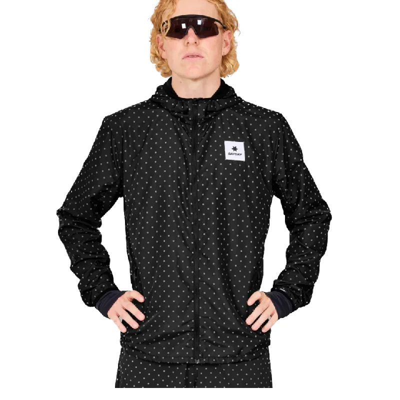 Men's Coats with Quilted LiningSAYSKY Men's Reflective Polka Blaze Jacket