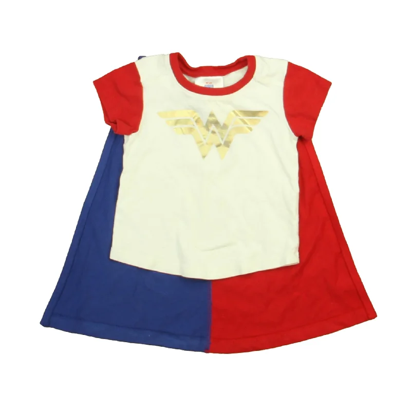 Men's Sweaters with Herringbone PatternsHanna Andersson Girls Red | White Wonder Woman T-Shirt