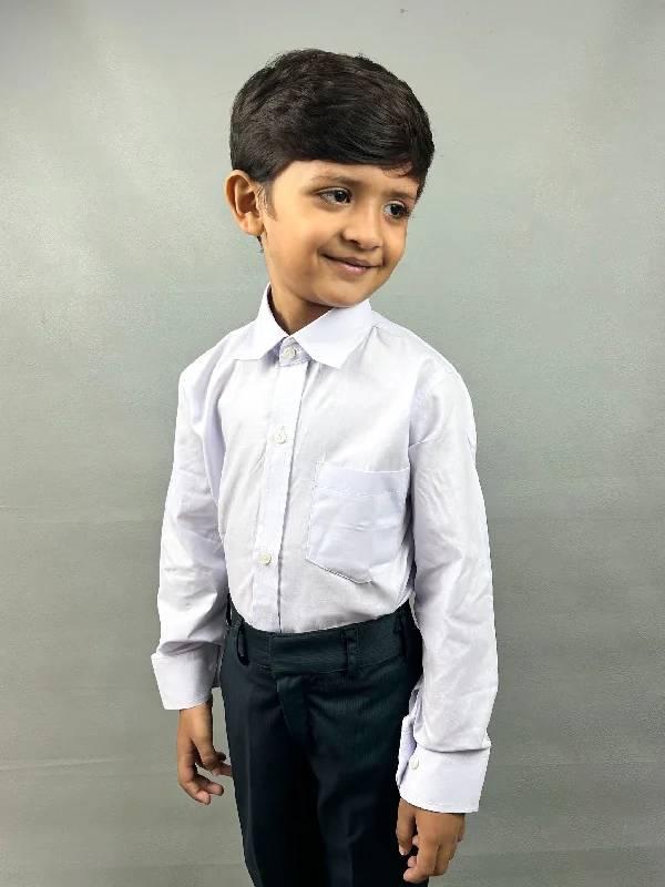 women's travel dresses2 Yrs to 15 Yrs Formal Shirt for Boys Neel White