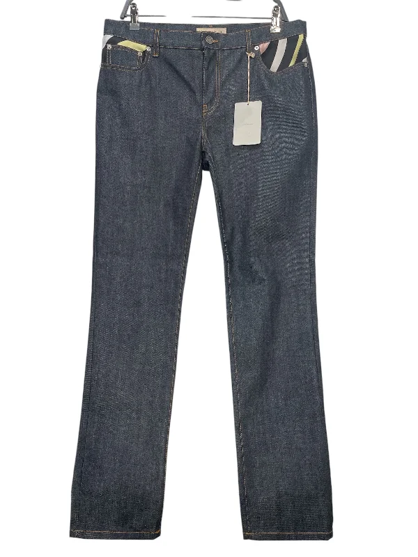 Authentic Men's Denim JeansEMILIO PUCCI/Straight Pants/46/Denim/IDG/