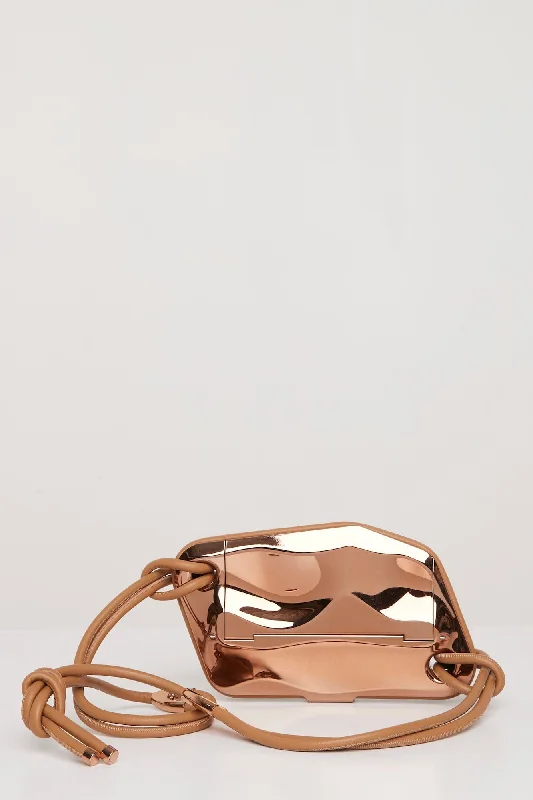 Men's Pants with Flap PocketsPublished By Cross Body Bag in Rose Bronze