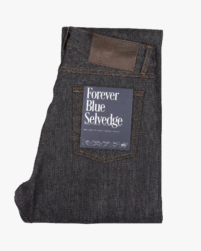 Men's Jeans Made from Recycled MaterialsNaked & Famous Denim True Guy Regular Straight Mens Jeans - Forever Blue Selvedge Men's Jeans Made from Recycled MaterialsNaked & Famous Denim True Guy Regular Straight Mens Jeans - Forever Blue Selvedge