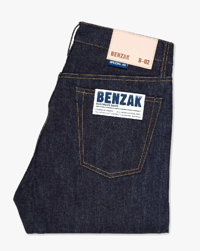 Men's Jeans in Different ColorsBenzak Denim Developers B-02 Regular Straight Mens Jeans - Special #2 15oz Vintage Indigo Selvedge Men's Jeans in Different ColorsBenzak Denim Developers B-02 Regular Straight Mens Jeans - Special #2 15oz Vintage Indigo Selvedge
