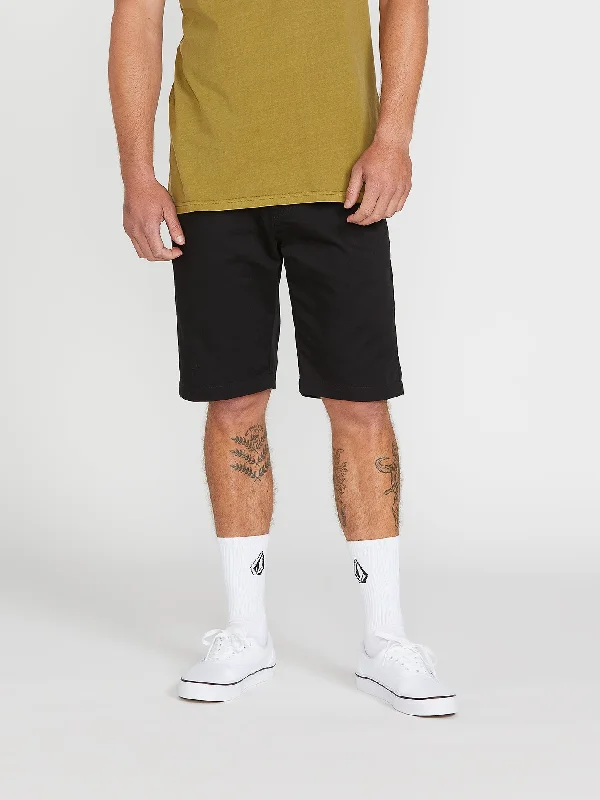 Men's Denim Shorts for SummerVmonty Stretch Shorts - Black