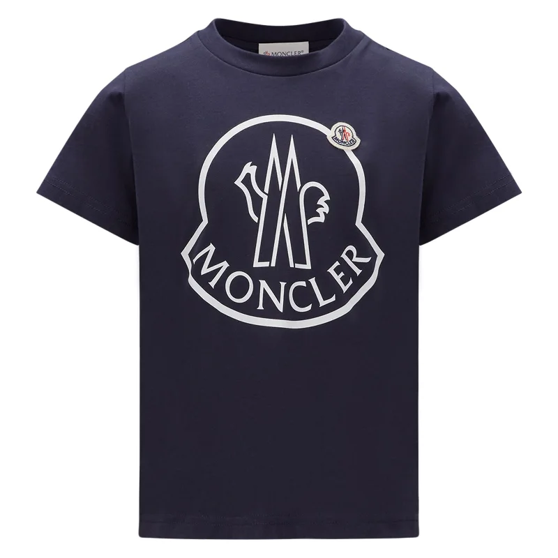 Men's Sweaters with Pockets and ZippersNavy Logo T-Shirt