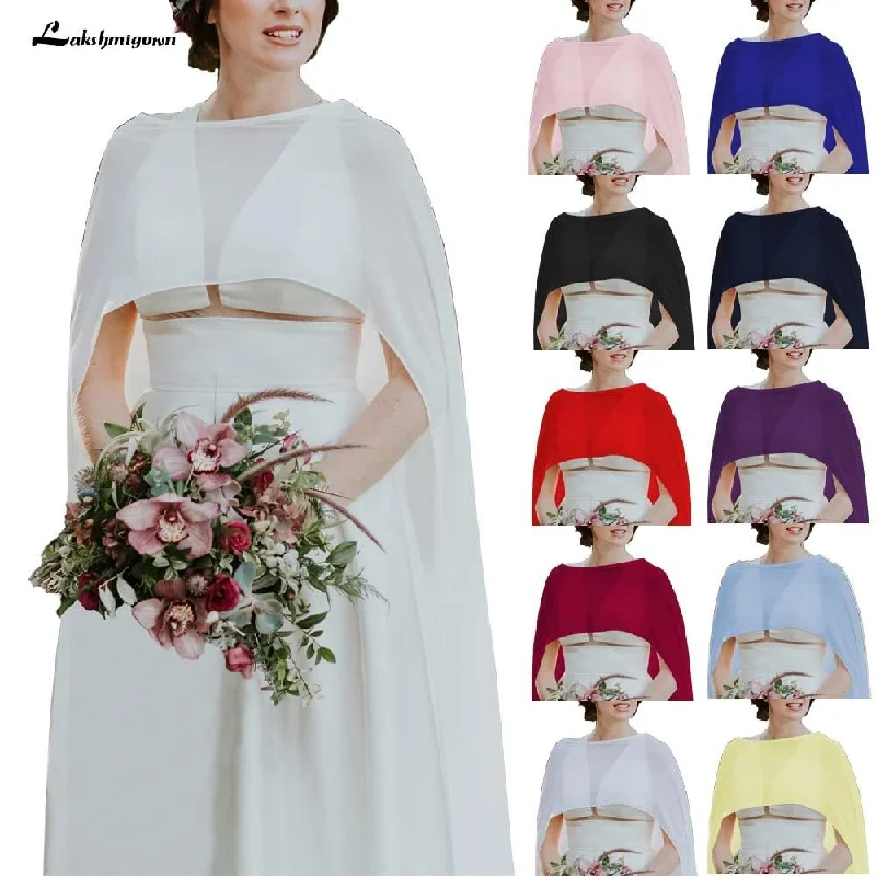 women's wrap dressesRoycebridal Simple Cheap Wedding Accessories Jackets Chiffon