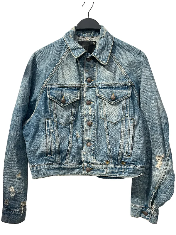 Comfort-Fit Men's JeansR13/Denim Jkt/M/Denim/BLU/Raglan Trucker