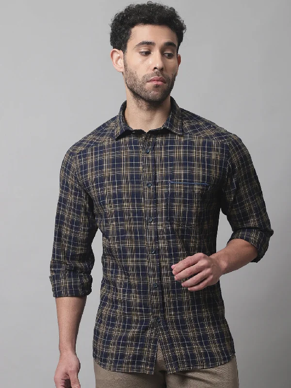 Men's Solid-Color Button-Down Shirts for VersatilityMen's Mustard Casual Big Checks Full Sleeve Shirt Men's Solid-Color Button-Down Shirts for VersatilityMen's Mustard Casual Big Checks Full Sleeve Shirt
